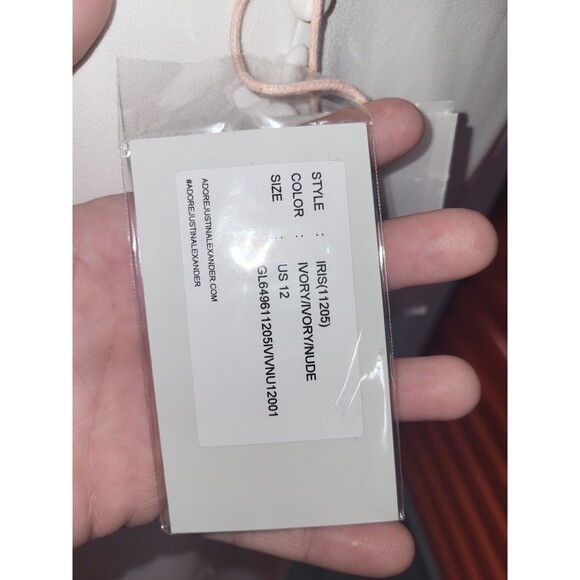 Justin Alexander Adore Iris Dress-  Size 12 Iris 11205 - Picture 7 of 11